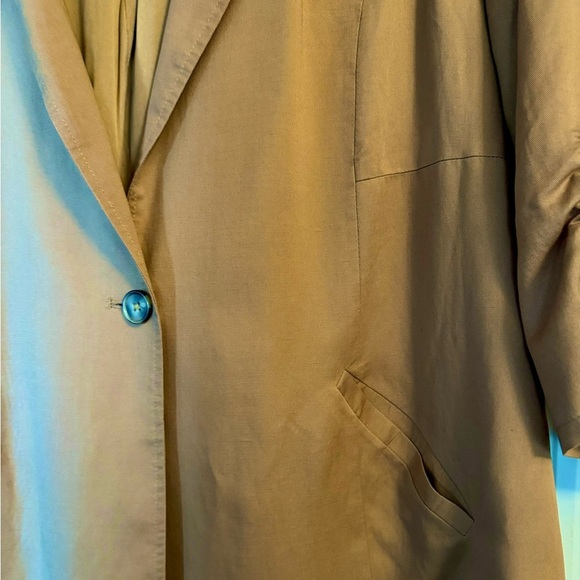 Studio by Torrid blazer golden camel brown 4X single button closure - Picture 2 of 8